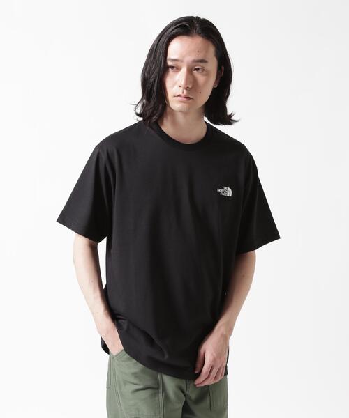 THE NORTH FACE(ザノースフェイス)の「THE NORTH FACE/ザ・ノース・フェイス S/S Bandana Square Logo Tee バンダナスクエアロゴティー NT32446(Tシャツ/カットソー・メンズ・ブラック/ホワイト/チャコールグレー/ダークグレー・L/M/XL)」の17枚目の写真
