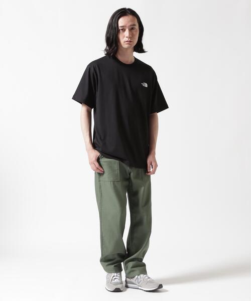 THE NORTH FACE(ザノースフェイス)の「THE NORTH FACE/ザ・ノース・フェイス S/S Bandana Square Logo Tee バンダナスクエアロゴティー NT32446(Tシャツ/カットソー・メンズ・ブラック/ホワイト/チャコールグレー/ダークグレー・L/M/XL)」の19枚目の写真