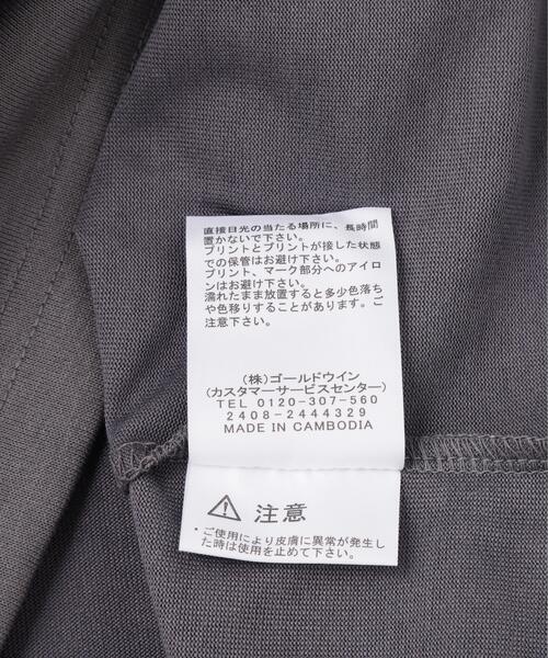 THE NORTH FACE(ザノースフェイス)の「THE NORTH FACE/ザ・ノース・フェイス S/S Bandana Square Logo Tee バンダナスクエアロゴティー NT32446(Tシャツ/カットソー・メンズ・ブラック/ホワイト/チャコールグレー/ダークグレー・L/M/XL)」の16枚目の写真