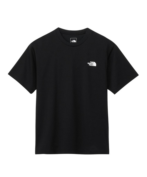 THE NORTH FACE(ザノースフェイス)の「THE NORTH FACE/ザ・ノース・フェイス S/S Bandana Square Logo Tee バンダナスクエアロゴティー NT32446(Tシャツ/カットソー・メンズ・ブラック/ホワイト/チャコールグレー/ダークグレー・L/M/XL)」の6枚目の写真