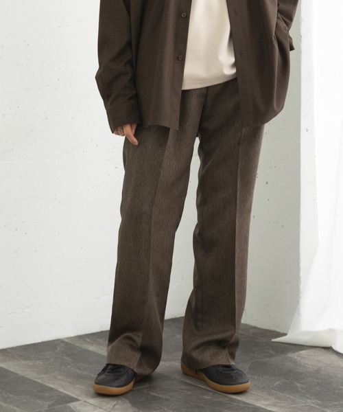 フレア　スラックス　パンツ　フランネル　ヴィンテージ　ビンテージ　昭和レトロ dffce7c90e79d6c709404f85844359