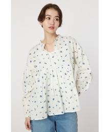 RODEO CROWNS WIDE BOWL | フラワーパターンカフタンシャツ(シャツ/ブラウス)