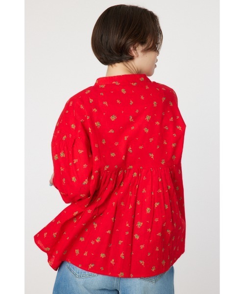 RODEO CROWNS WIDE BOWL(ロデオクラウンズワイドボウル)の「フラワーパターンカフタンシャツ(シャツ/ブラウス・レディース・レッド系その他/ホワイト系その他/ブルー系その他3・FREE)」の18枚目の写真