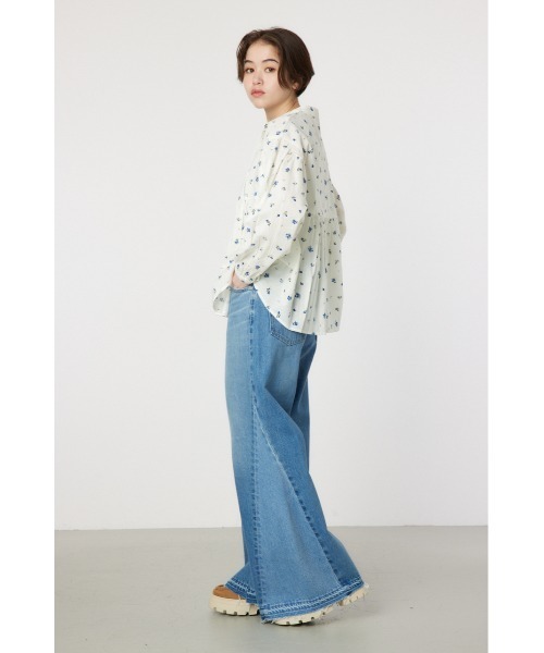 RODEO CROWNS WIDE BOWL(ロデオクラウンズワイドボウル)の「フラワーパターンカフタンシャツ(シャツ/ブラウス・レディース・レッド系その他/ホワイト系その他/ブルー系その他3・FREE)」の22枚目の写真