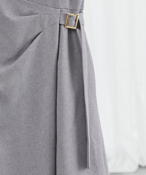 7days Life Styling（セブンデイズライフスタイリング）の「ウエストラップ風ワンピース（ワンピース・レディース・ブラック/モカ・L/LL/S/M）」の13枚目の写真