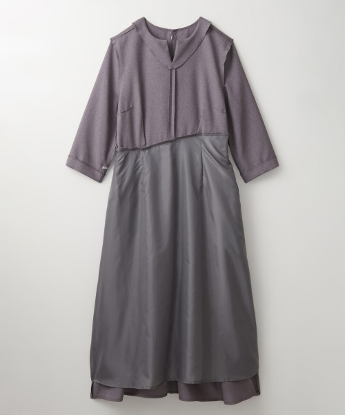7days Life Styling（セブンデイズライフスタイリング）の「ウエストラップ風ワンピース（ワンピース・レディース・ブラック/モカ・L/LL/S/M）」の16枚目の写真