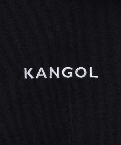 KANGOL(カンゴール)の「KANGOL フェイクレイヤードTパーカー(パーカー・メンズ・ブラック/ベージュ/ホワイト・M/L/XL)」の8枚目の写真