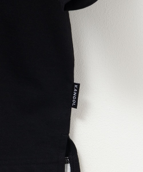 KANGOL(カンゴール)の「KANGOL フェイクレイヤードTパーカー(パーカー・メンズ・ブラック/ベージュ/ホワイト・M/L/XL)」の11枚目の写真