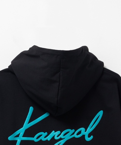 KANGOL(カンゴール)の「KANGOL フェイクレイヤードTパーカー(パーカー・メンズ・ブラック/ベージュ/ホワイト・M/L/XL)」の14枚目の写真