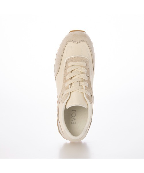 ふかふか・本革】レースアップスニーカー IY5745（スニーカー）｜EVOL