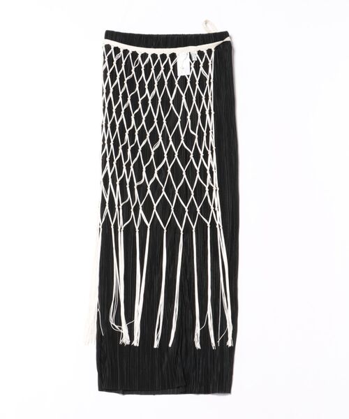 Limue(リミュ)の「アクラメレイヤードスカート(スカート・レディース・ブラック/ベージュ・FREE)」の22枚目の写真
