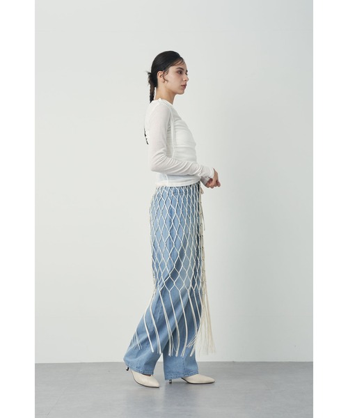 Limue(リミュ)の「アクラメレイヤードスカート(スカート・レディース・ブラック/ベージュ・FREE)」の20枚目の写真