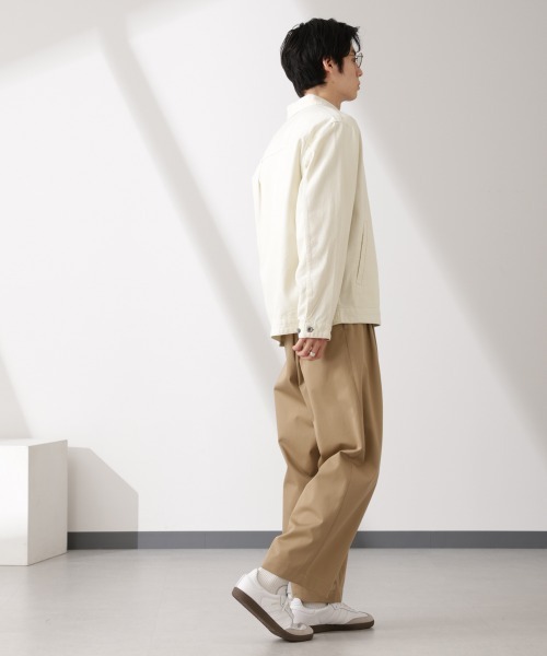 NANO universe(ナノユニバース)の「デニムブルゾン(ブルゾン・メンズ・ライトブルー/ブラック/ベージュ系その他・S/M/L)」の10枚目の写真