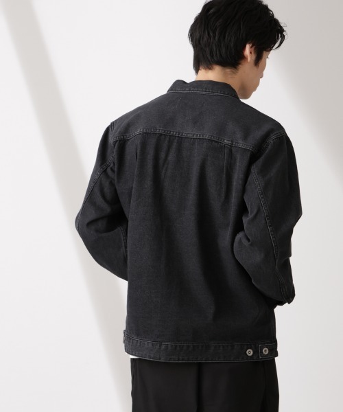 NANO universe(ナノユニバース)の「デニムブルゾン(ブルゾン・メンズ・ライトブルー/ブラック/ベージュ系その他・S/M/L)」の22枚目の写真