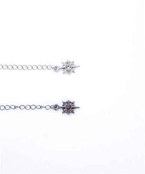 axes femme POETIQUE(アクシーズファムポエティック)の「レースアップネックレス(ネックレス・レディース・アンティークシルバー/ブラック・FREE)」の10枚目の写真