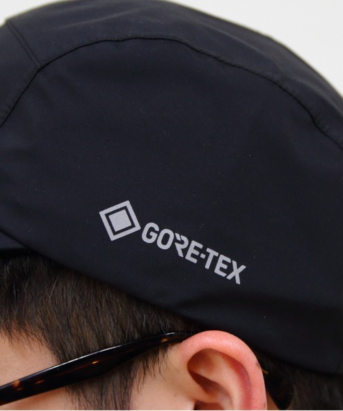 MARMOT(マーモット)の「Marmot/マーモット ゴアテックス マウンテンロゴジェットキャップ GTX Mountain Logo Jet Cap(キャップ・メンズ・ブラック/マルチ/ライトカーキ・FREE)」の7枚目の写真