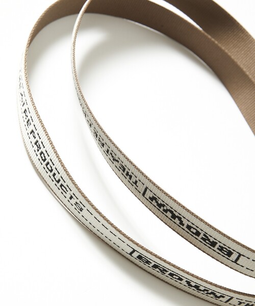 FREAK'S STORE（フリークスストア）の「BROWN THEATRE PRODUCTS/ブラウンシアタープロダクツ 別注 チェック柄フリルシューズバッグ（トートバッグ・レディース・ブラック/ピンク/ベージュ・ONE SIZE）」の20枚目の写真