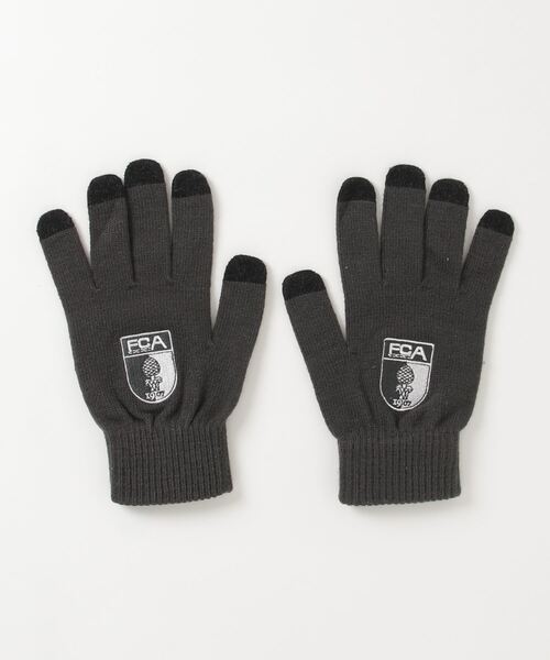 fridge(フリッジ)の「【FOOTBALL GOODS】フットボールグッズ FCA 手袋(手袋・メンズ・グレー・FREE)」の1枚目の写真