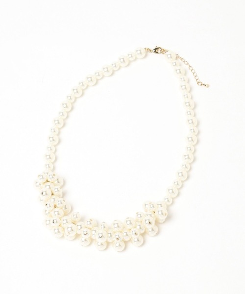 GLOBAL WORK（グローバルワーク）の「MATINEE LINE/ボリュームボールネックレス/288834（ネックレス・レディース・シルバー/ゴールド・FREE）」の12枚目の写真