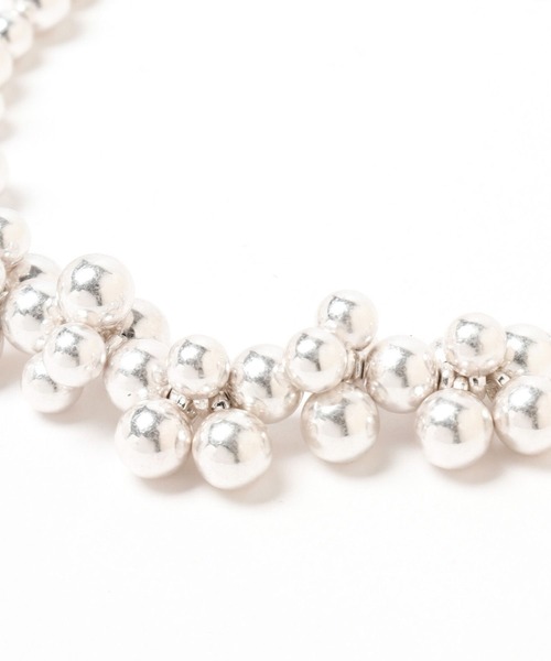 GLOBAL WORK（グローバルワーク）の「MATINEE LINE/ボリュームボールネックレス/288834（ネックレス・レディース・シルバー/ゴールド・FREE）」の7枚目の写真