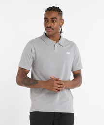 【美品】New Balance ロゴポロシャツ ホワイト　メンズ　サイズ5　S New Balance｜ニューバランスのポロシャツ（ブランドロゴ）人気