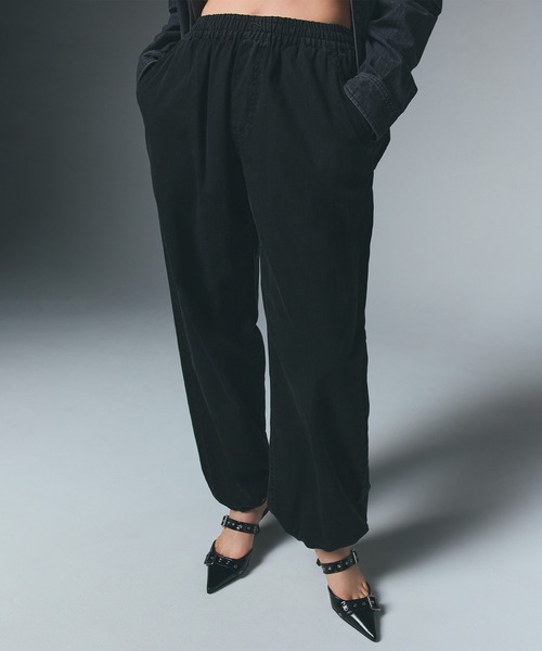 パンツ X-girl MESSAGE AND FACE FADED SWEAT PANT FADED FACE EASY PANTS（その他パンツ）｜X-girl（エックス