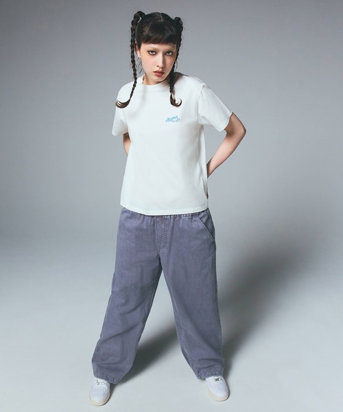 FADED FACE EASY PANTS（その他パンツ）｜X-girl（エックス