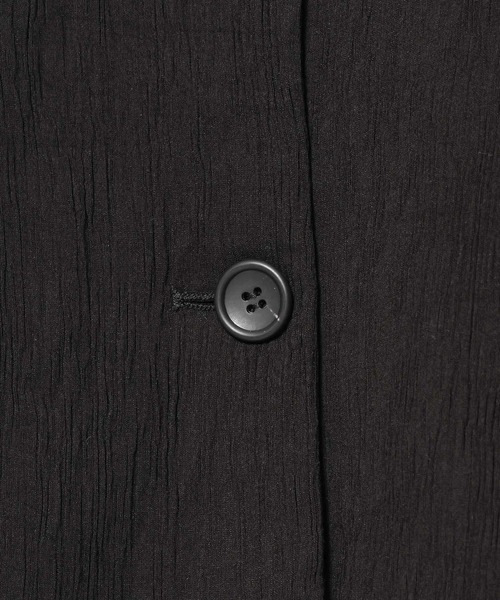 mysty woman(ミスティウーマン)の「ヨウリュウシャツジャケット 328294(テーラードジャケット・レディース・アイボリー/ダークベージュ/ブラック・FREE)」の20枚目の写真