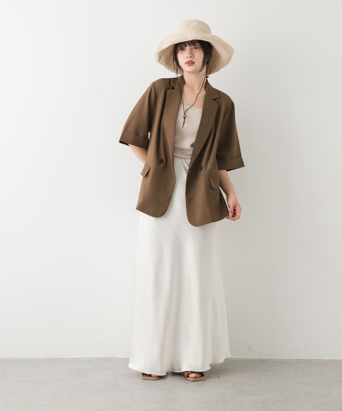新品　UR TECH DRYLUXE リネンライクジャケット SENSE OF PLACE｜『UR TECH DRYLUXE』リネンライクジャケット