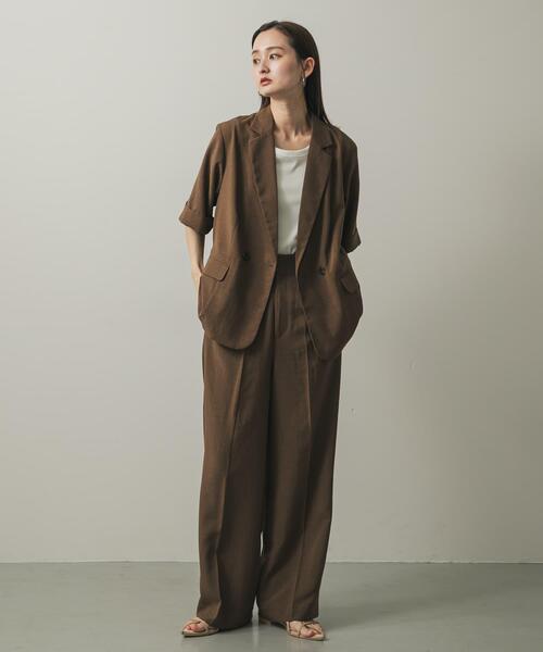 セール】『UR TECH DRYLUXE』リネンライクジャケット（その他アウター