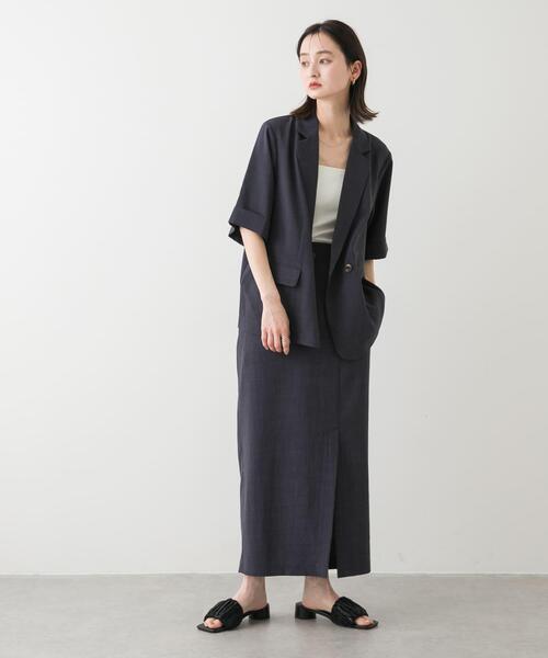 セール】『UR TECH DRYLUXE』リネンライクジャケット（その他アウター