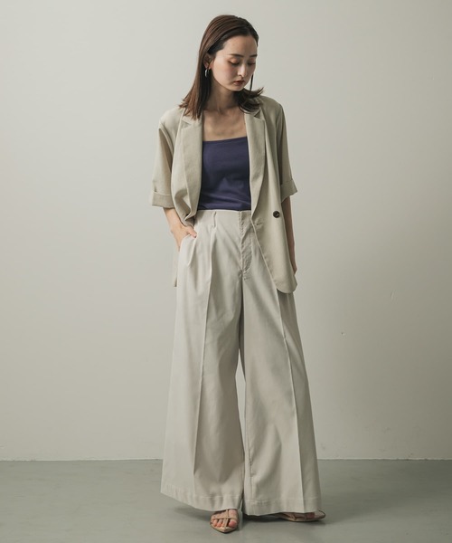リネンライクジャケットURBAN RESEARCH セール】『UR TECH DRYLUXE』リネンライクジャケット
