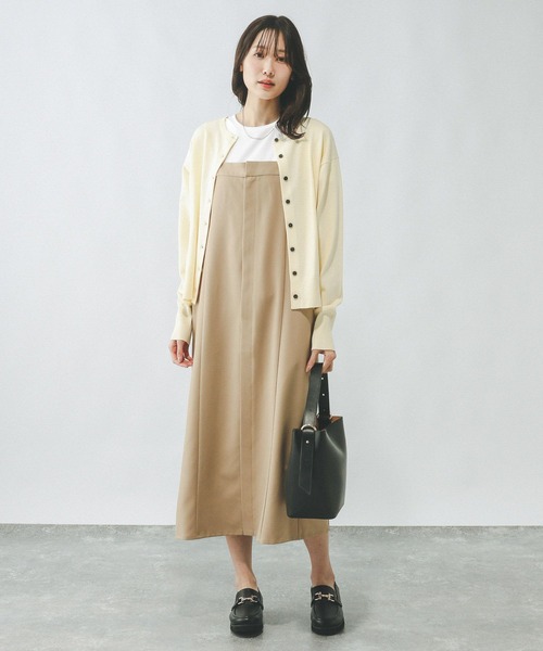 GLOBAL WORK(グローバルワーク)の「Fffit エフィット/やわらかストレッチクルーネックT/291133(Tシャツ/カットソー・レディース・グリーン系その他2/オフホワイト/ブラウン系その他6/ブラック・X-SMALL/MEDIUM/LARGE/SMALL)」の9枚目の写真