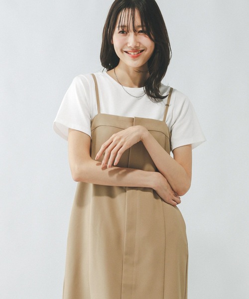 GLOBAL WORK(グローバルワーク)の「Fffit エフィット/やわらかストレッチクルーネックT/291133(Tシャツ/カットソー・レディース・グリーン系その他2/オフホワイト/ブラウン系その他6/ブラック・X-SMALL/MEDIUM/LARGE/SMALL)」の10枚目の写真