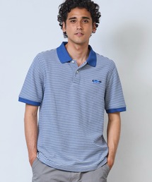 L.L.Bean | プレミアム・ダブル・エル・ポロシャツ、カタディン・ロゴの刺繍入り ストライプ ジャパン・フィット(ポロシャツ)