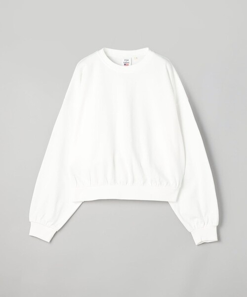 STAR&STRIPE(スターアンドストライプ)の「STAR&STRIPE(スターアンドストライプ)ボリュームスリーブ スウェット(Tシャツ/カットソー・レディース・ブラウン/ピンク/ブラック/オフホワイト・FREE)」の2枚目の写真