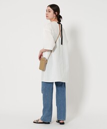 BEAUTY&YOUTH UNITED ARROWS | コットンナイロン バックベルト ミニワンピース(ワンピース)