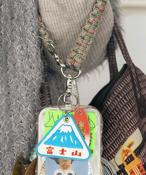 ニューレトロ（ニューレトロ）の「ニューレトロ スティッチワークキーホルダー 刺繍 キーリング ミニ チャーム （ニッポン）（キーホルダー・レディース・その他1/その他2/その他3/その他5/その他8/その他6/その他7/その他4・FREE）」の6枚目の写真