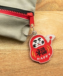 HIGHTIDE（ハイタイド）の「ニューレトロ スティッチワークキーホルダー 刺繍 キーリング ミニ チャーム （ニッポン）（キーホルダー）」