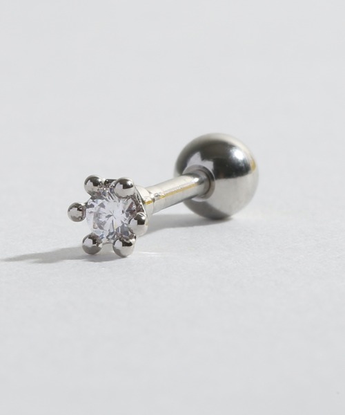 CERCA(チェルカ)の「【Peony/ピオニー】/キュービックジルコニア ミニスタッドピアス(ピアス(片耳用)・レディース・その他4/その他3/ゴールド系その他3/シルバー系その他6/シルバー系その他4/シルバー系その他3/シルバー系その他2/シルバー系その他/ゴールド系その他5/ゴールド系その他4/その他6/その他2/その他5/シルバー系その他5・FREE)」の1枚目の写真