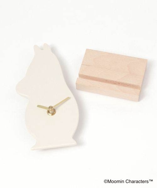 studio CLIP（スタディオクリップ）の「トウキ置き型時計〈ムーミンコラボ〉（置時計・レディース・オフホワイト・FREE）」の16枚目の写真