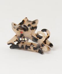 HIKA（ヒカ）の「【HIKA】猫ヘアクリップ（バレッタ/ヘアクリップ・メンズ）」