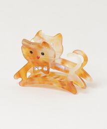 HIKA（ヒカ）の「【HIKA】猫ヘアクリップ（バレッタ/ヘアクリップ）」