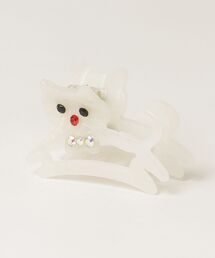 HIKA（ヒカ）の「【HIKA】猫ヘアクリップ（バレッタ/ヘアクリップ）」