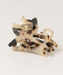 HIKA（ヒカ）の「【HIKA】猫ヘアクリップ（バレッタ/ヘアクリップ）」