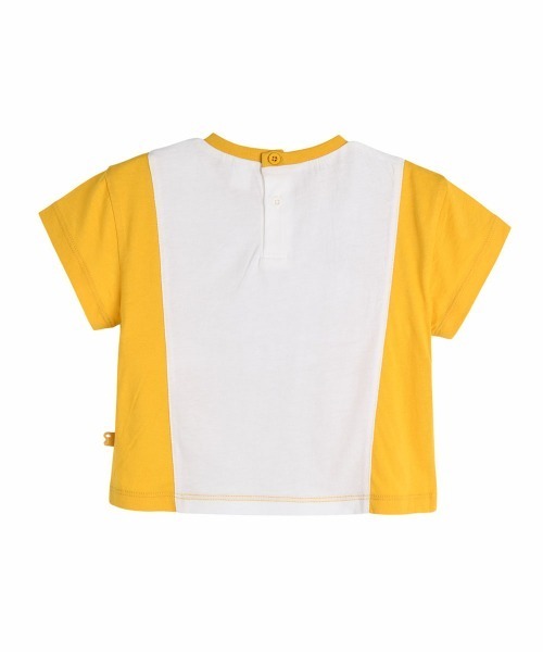 moimoln（モイモルン）の「【SOFT&】カラーコンボTシャツ（Tシャツ/カットソー・キッズ・ブラウン/パープル/イエロー・90cm/100cm/110cm/120cm）」の8枚目の写真