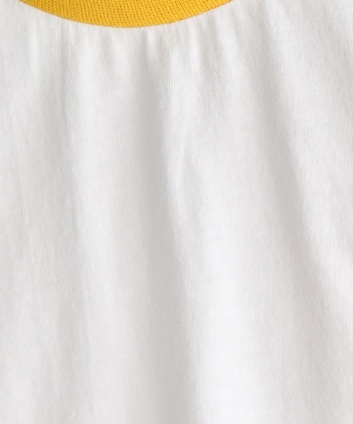 moimoln（モイモルン）の「【SOFT&】カラーコンボTシャツ（Tシャツ/カットソー・キッズ・ブラウン/パープル/イエロー・90cm/100cm/110cm/120cm）」の11枚目の写真