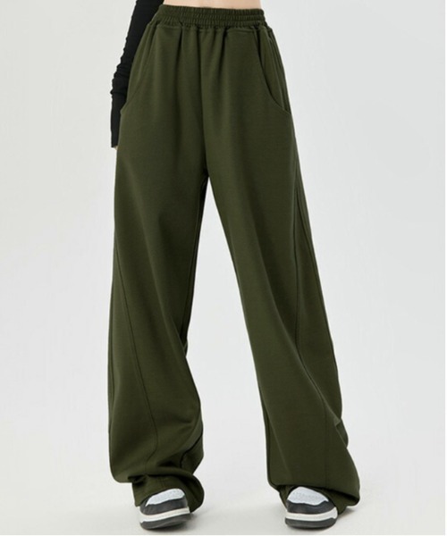 lesperance（レスぺランス）の「パネルラインカーブパンツ（その他パンツ・レディース・グレー/ダークグレー/ベージュ/カーキ/ブラック/ホワイト/ダークブラウン/ライトグレー・フリー）」の8枚目の写真