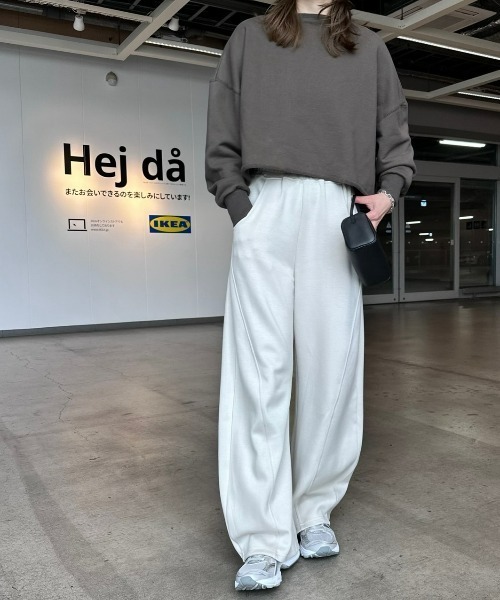 セール】パネルラインカーブパンツ（その他パンツ）｜lesperance