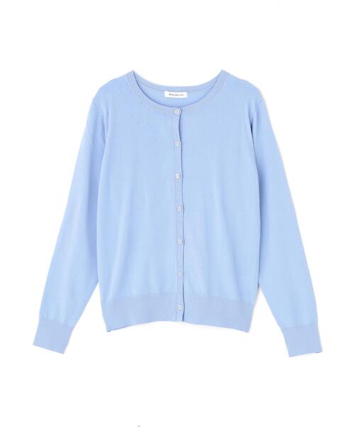 NATURAL BEAUTY BASIC（ナチュラルビューティーベーシック）の「◇レーヨンナイロンカーディガン（カーディガン/ボレロ・レディース・ブラック/オフホワイト/ブルー・FREE）」の22枚目の写真